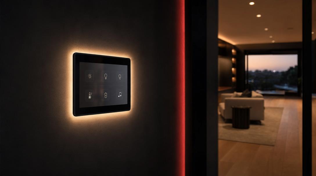 Smart home control panel